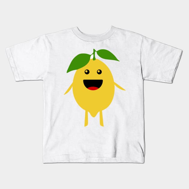 MR LEMON WELL HUNG Kids T-Shirt by deificusArt